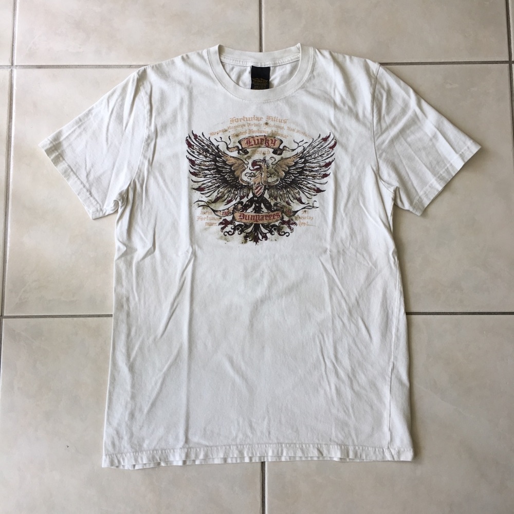 Lucky Brand Mens Classic Fit T-Shirt Medium